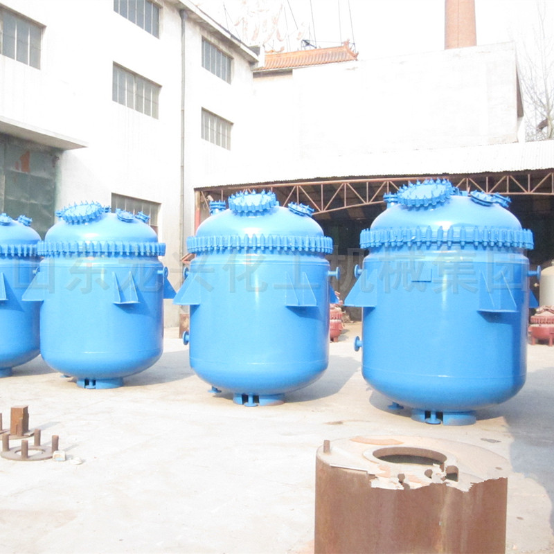 煙臺導熱油加熱搪玻璃反應釜